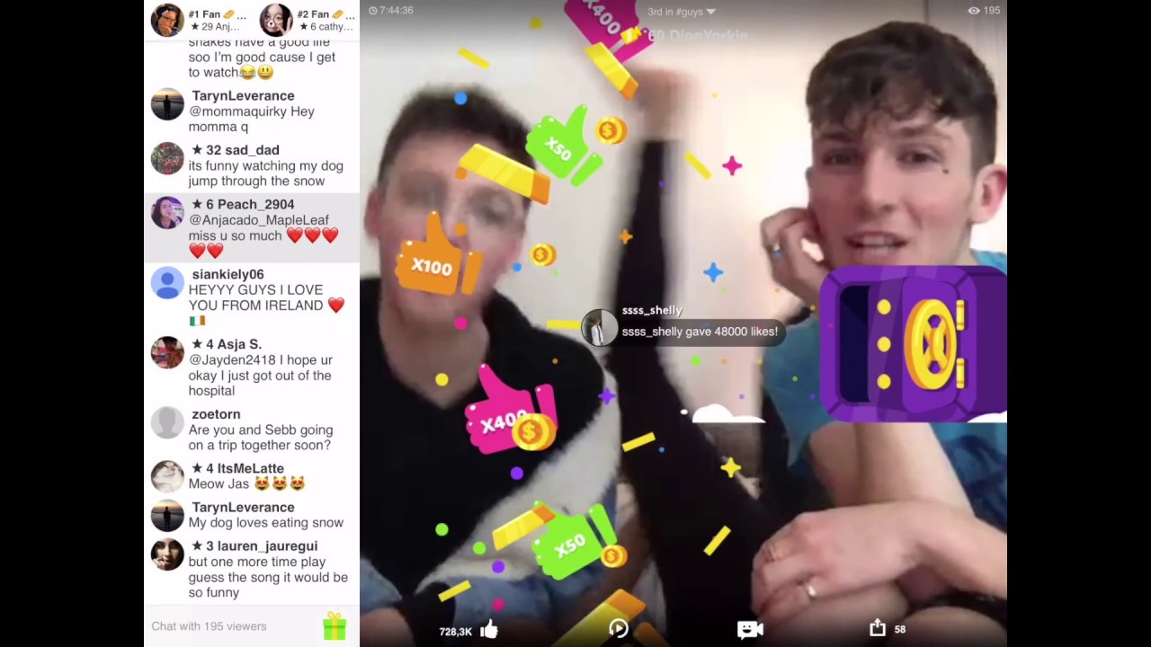 YouNow 24 hrs Broadcast DionYorkie February 17th/18th 2018 Part III