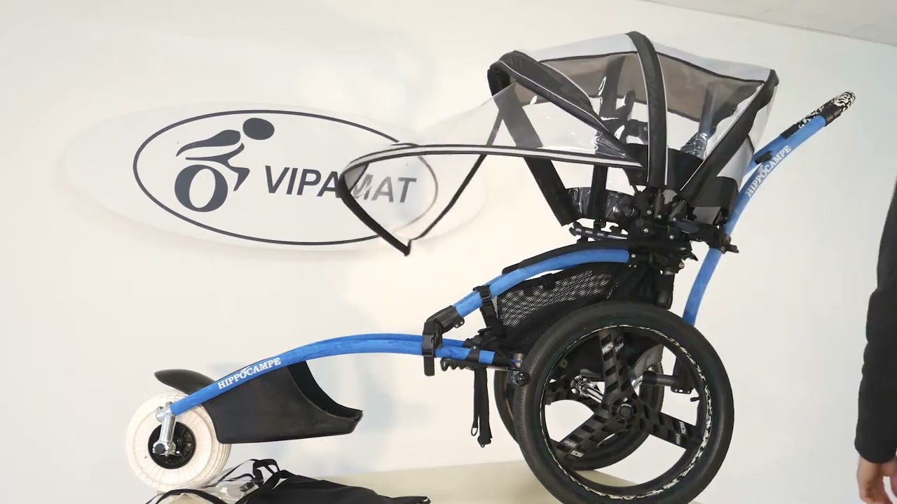 How to Install the Canopy on Your Vipamat Hippocampe Wheelchair &ndash; Step-by-Step Guide