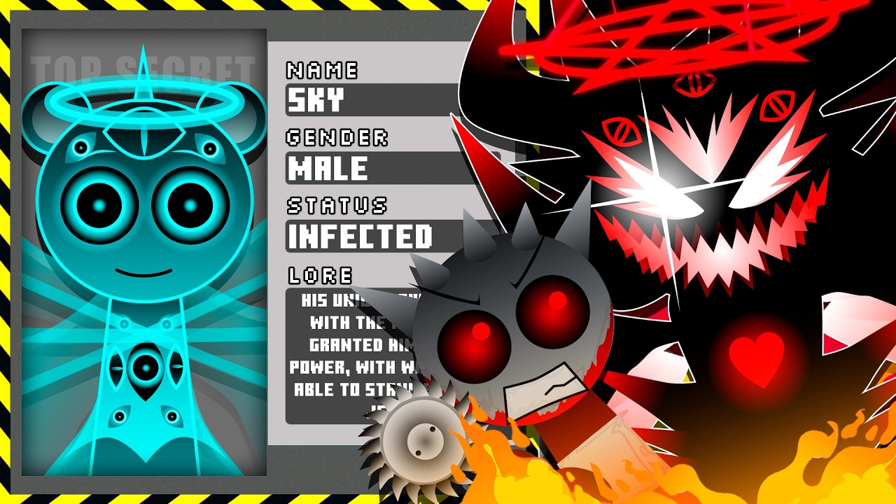 Sprunki - ANTI-SHIFTED | Phase 7 | Mr. Black's Take  | All Description | LORE | NEW MOD