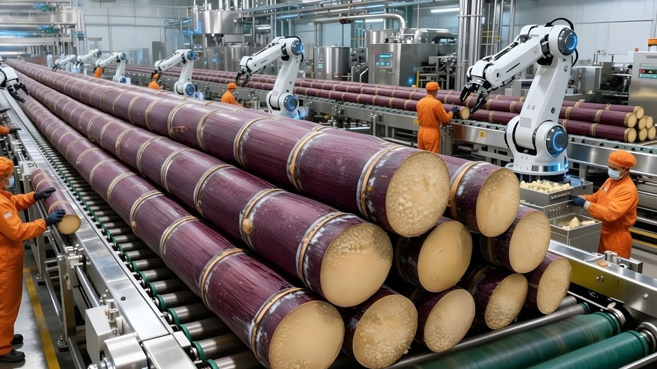 How They Harvest Sugarcane for Sugar: Inside a Cane Sugar Factory (Full Process)