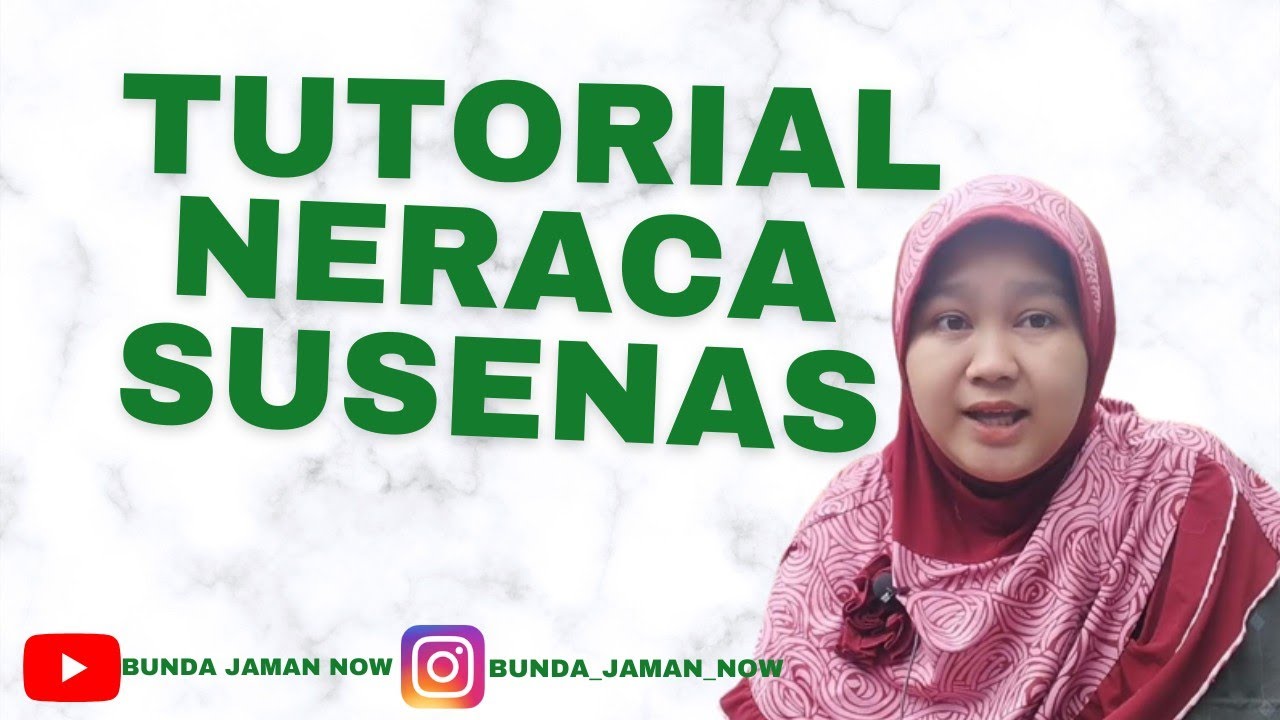 NERACA SUSENAS ITU MUDAH, ASAL... #susenas #neraca #dokumen