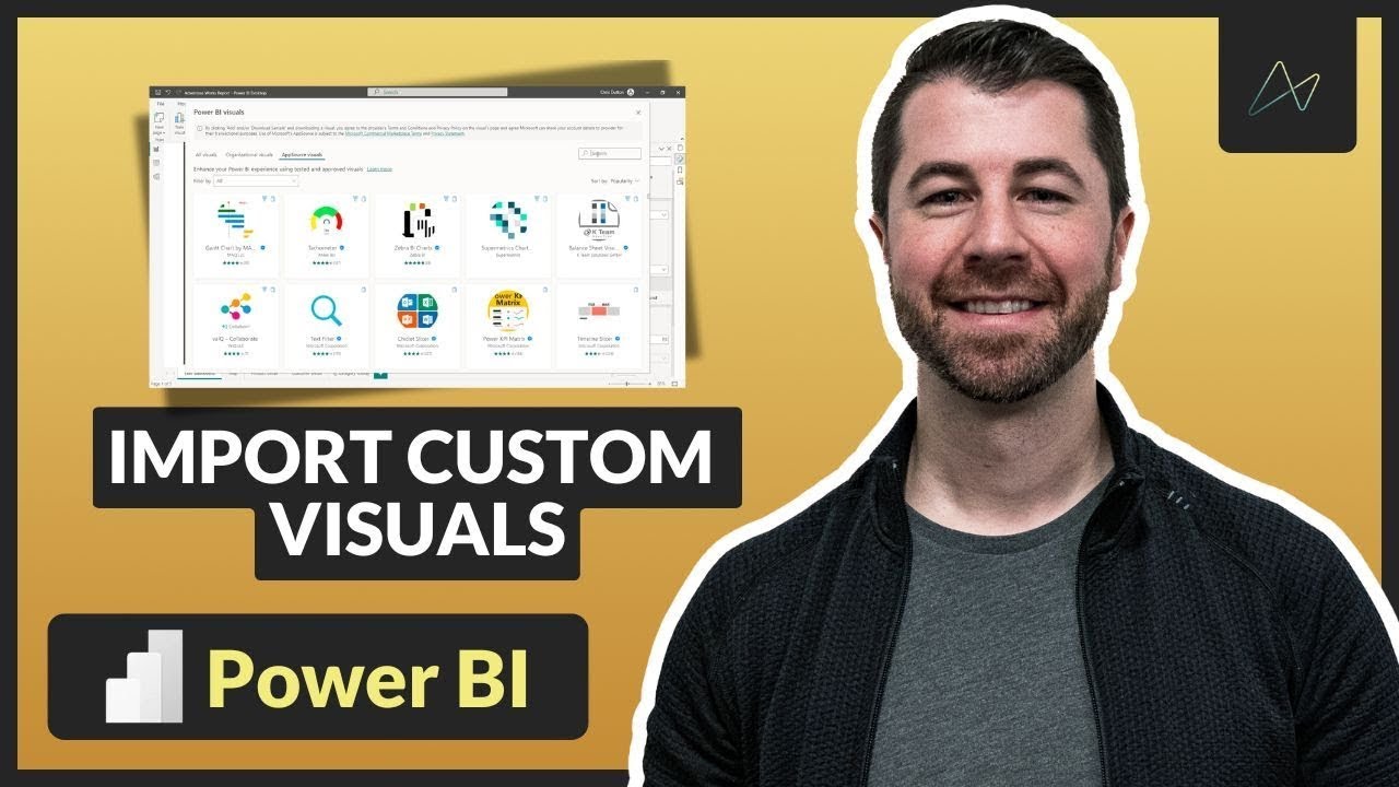 How to Import Custom Visuals in Power BI Desktop (PBIX File Included!)