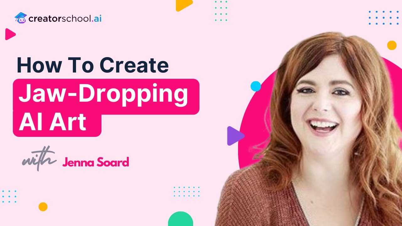 How to Create Jaw-Dropping AI Art in Minutes To Build Your Personal Brand | Jenna Soard