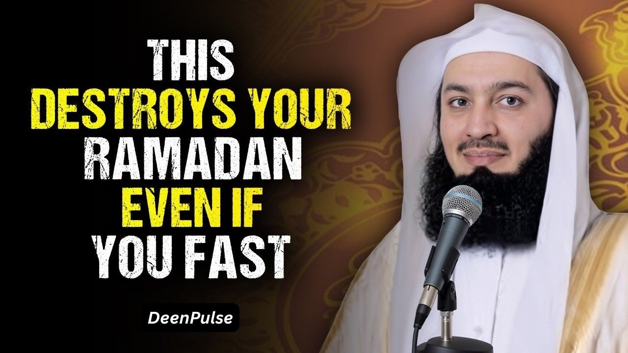 You Are Fasting… But Losing the Reward | Common Ramadan Mistakes | Mufti Menk