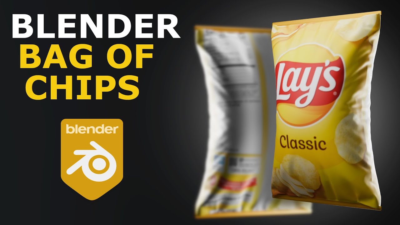 Blender: Bag Of Chips Simulation | Beginners