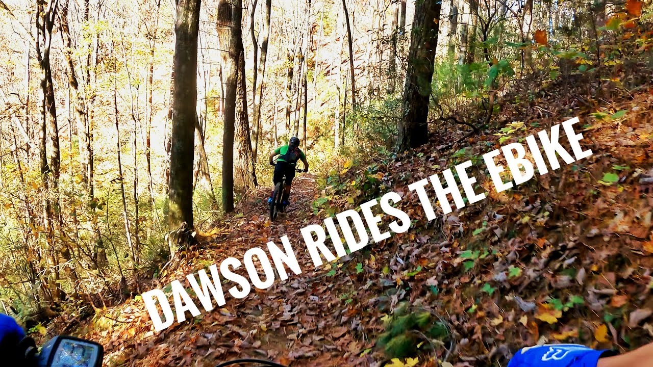 E-Bike Hits the Mountains!  - Dawson rides it first