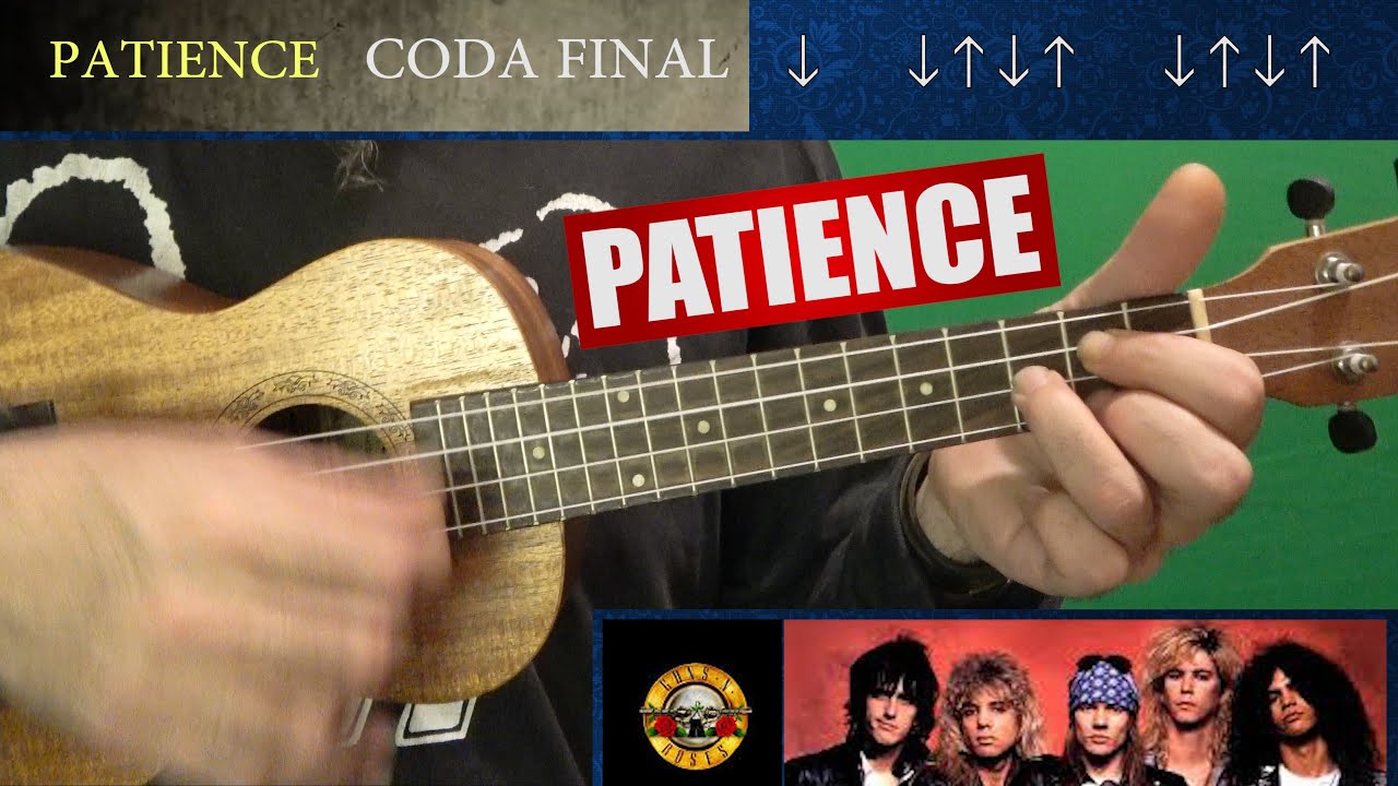 Como tocar PATIENCE en UKELELE | Tutorial FÁCIL