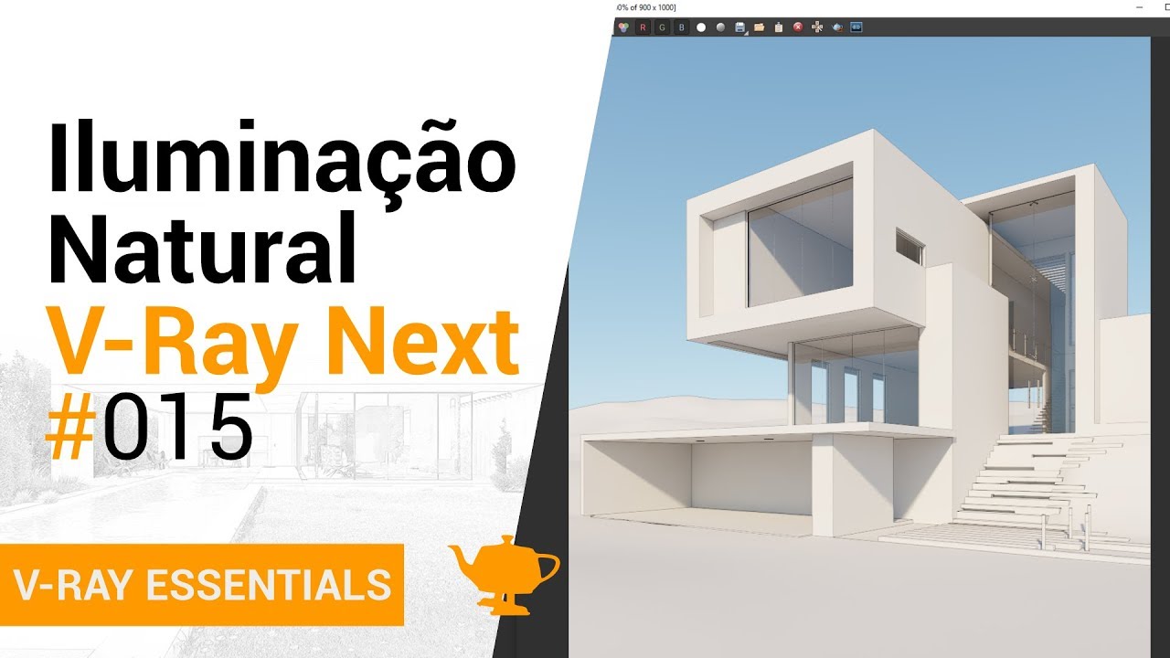 Iluminação Natural (Sun Light) | V-Ray Essentials