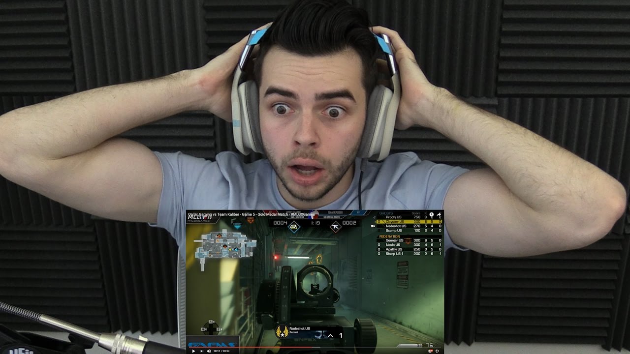 REACTING TO MY FIRST MLG CHAMPIONSHIP EVER! (OpTic Gaming XGames)