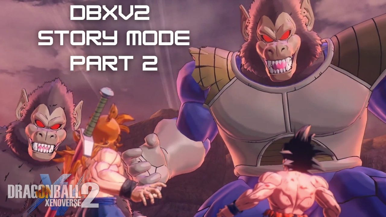 Dragon Ball Xenoverse 2 - Saiyan Saga Part 2 #anime #dragonball #xenoverse2 #gameplay