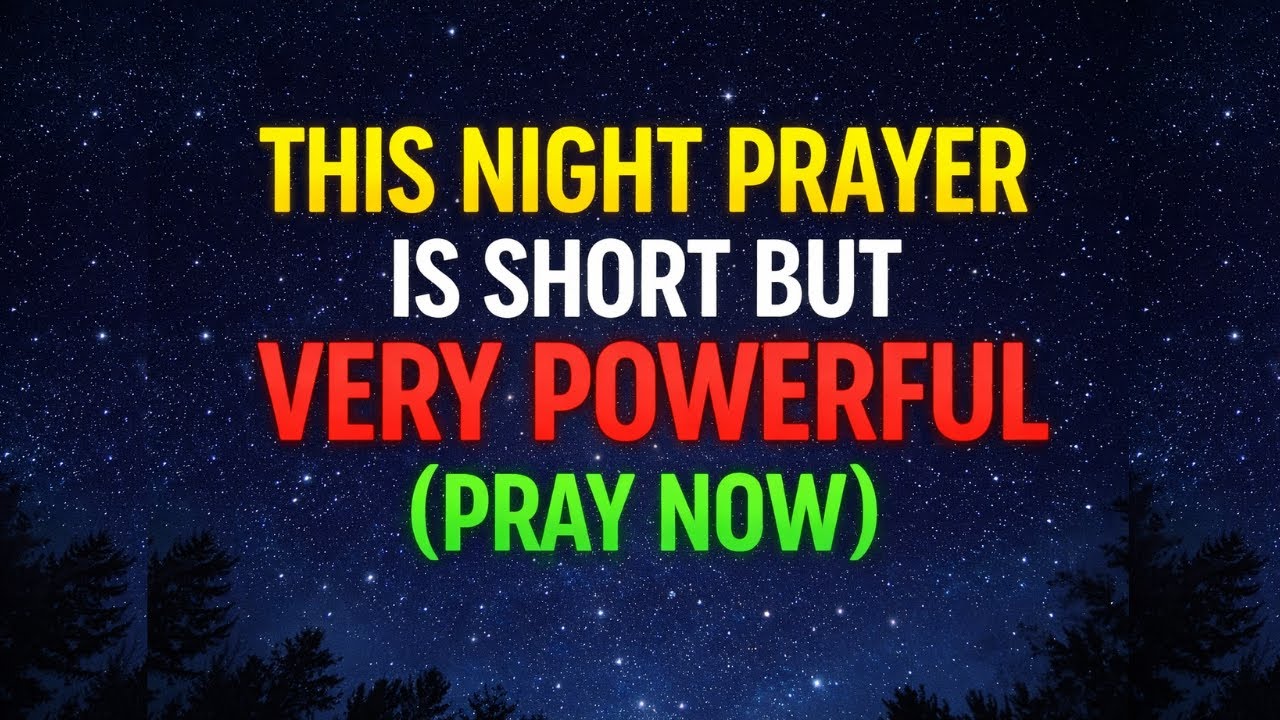Watch What Happens As You Pray This Powerful Bedtime Prayers Before You Sleep Tonight #bedtimeprayer