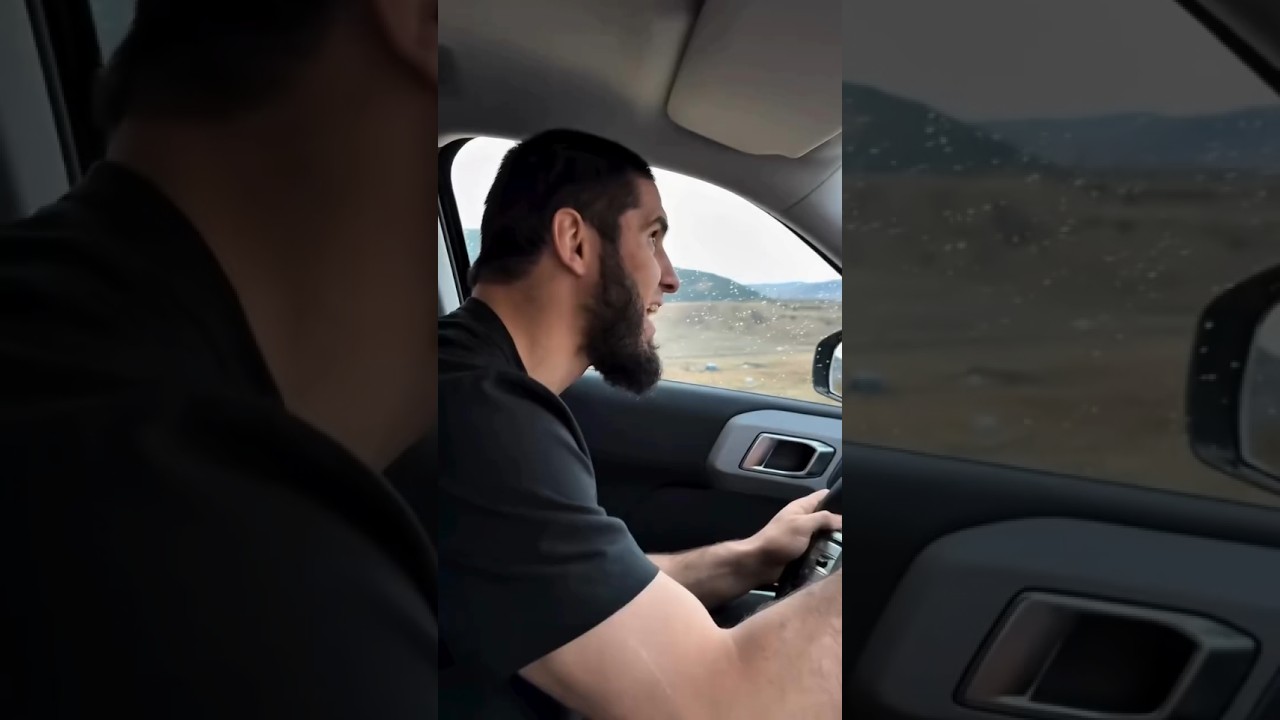 Ислам Махачев решил испытать китайское авто #mma #ufc #islammakhachev