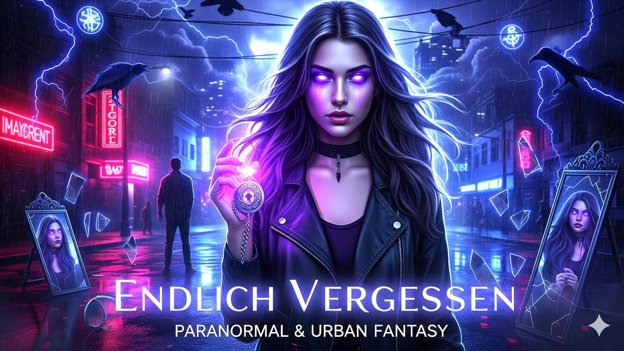 Endlich Vergessen – Paranormal Romance voller Magie & Gefahr | Fantasy Hörbuch Deutsch