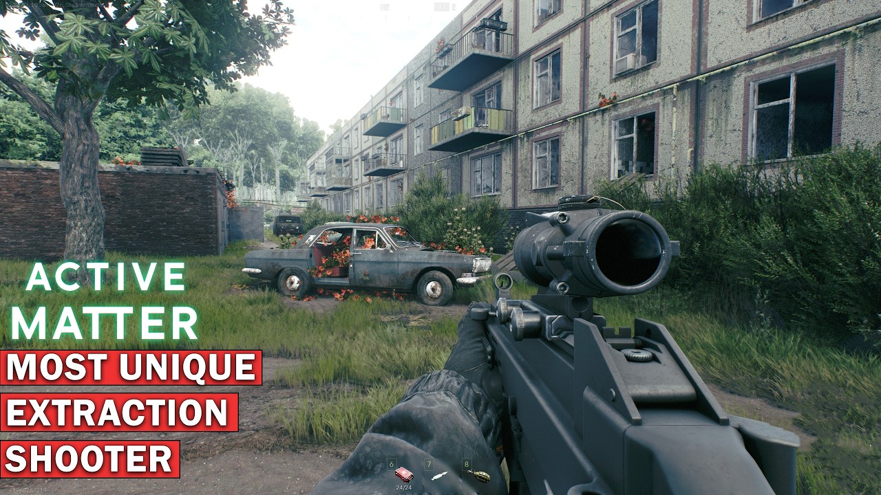 This Extraction Shooter is Horrifying But FUN.. Active Matter