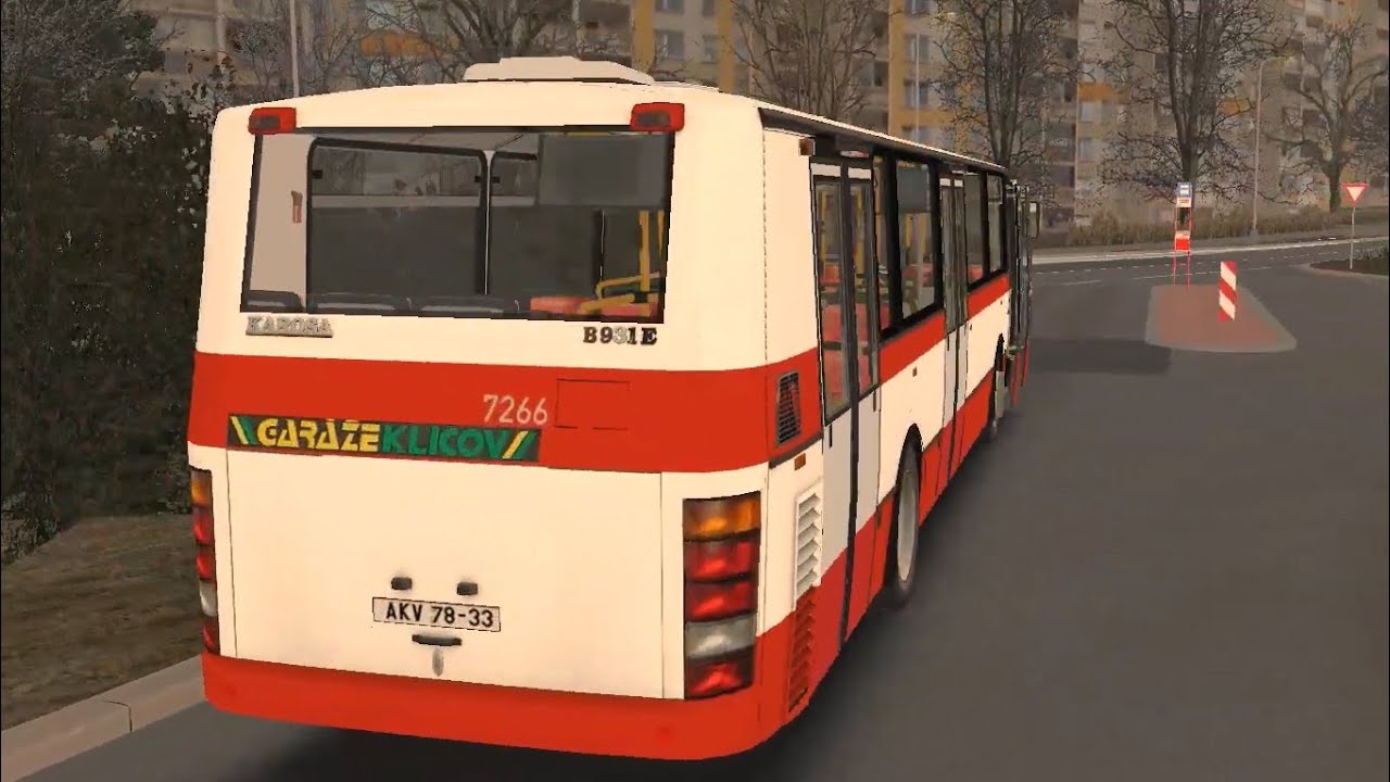 OMSI 2 | Karosa B931E na lince 202 |směr  Sídliště Čimice a zpět