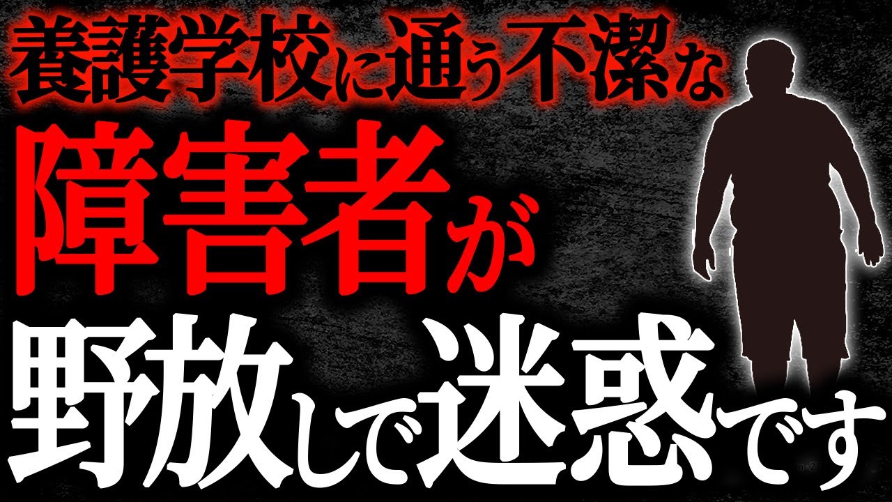 【2chヒトコワ】養護学校に通う不潔な障害者が野放しで迷惑です【人怖】