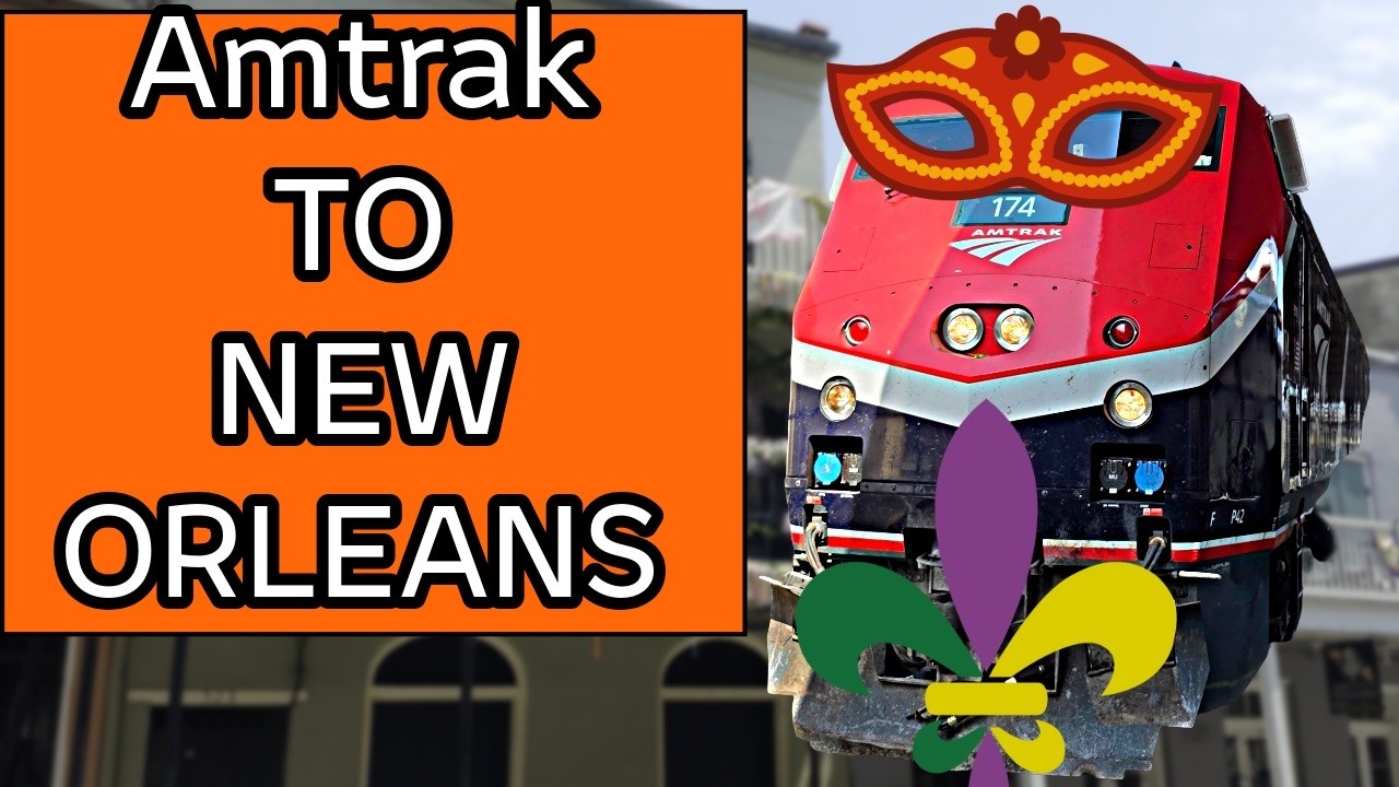 AMTRAK Mardi Gras service from Mobile to New Orleans!