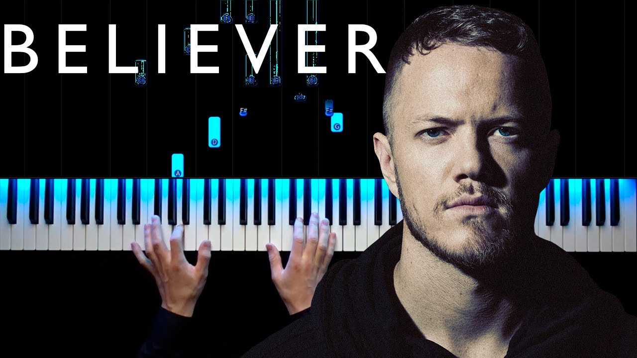 Imagine Dragons - Believer | На пианино