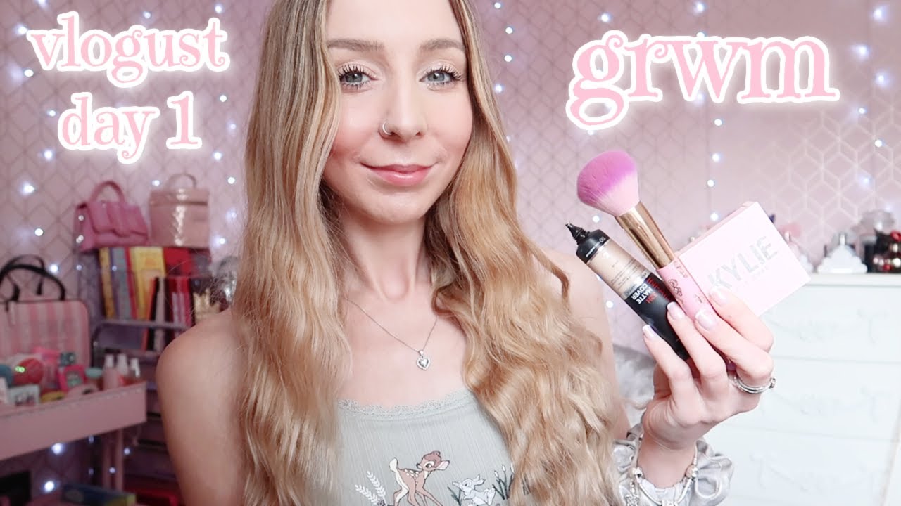Everyday Makeup Look GRWM 💄 Vlogust Day 1 📷 (uploading everyday in august)