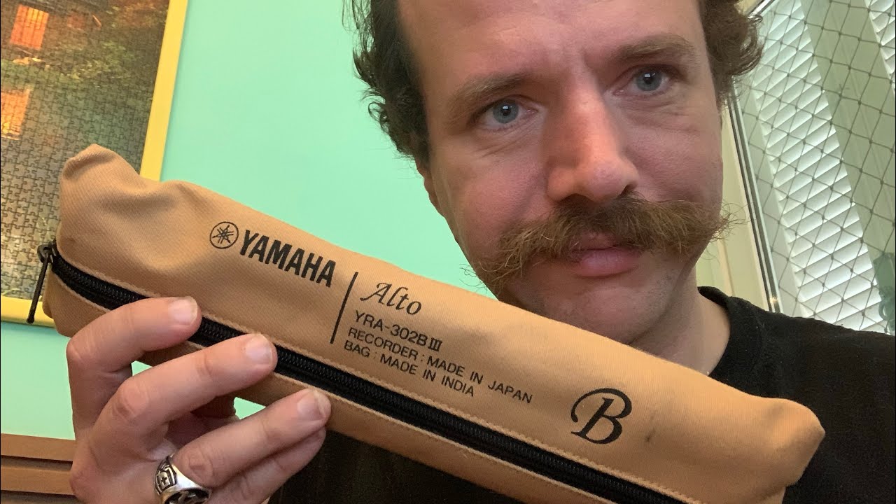 Unboxing - Flauta doce Contralto - Yamaha - YRS-302B III