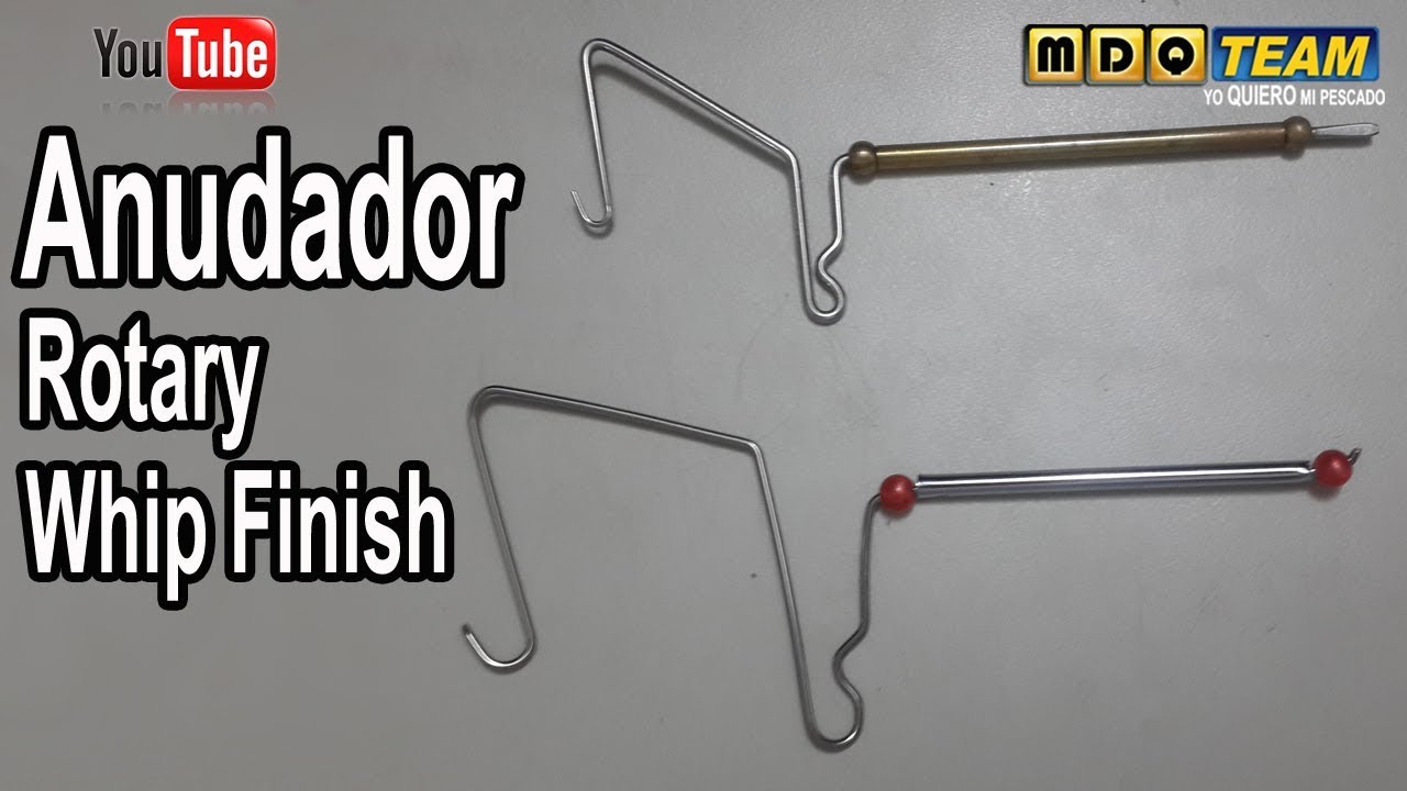 Como hacer un Anudador de moscas o Rotary Whip Finish