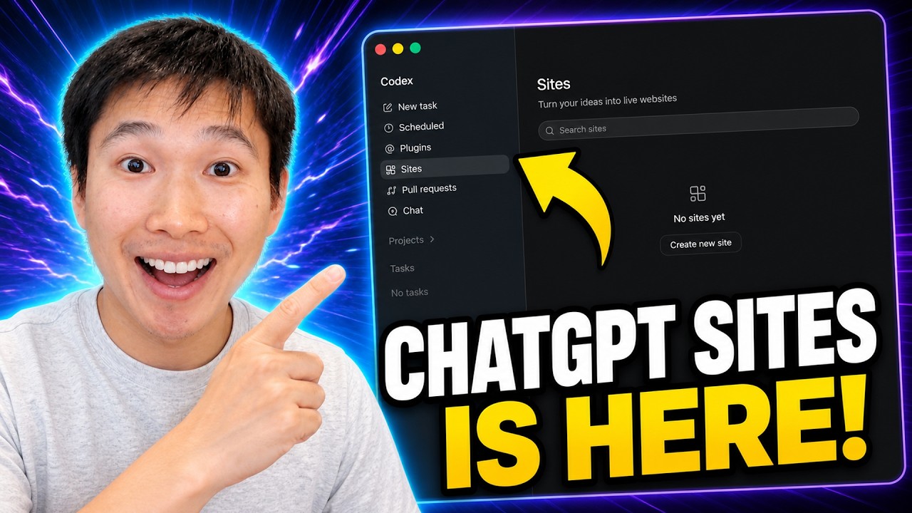 ChatGPT Sites уже здесь: создание и хостинг веб-сайтов