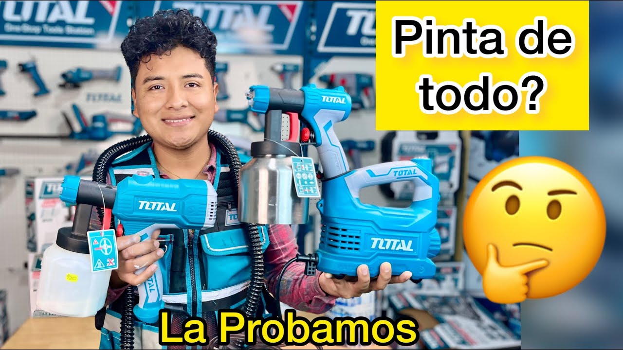 Pistola eléctrica de pintura TOTAL - Comprensor eléctrico , spray gun total