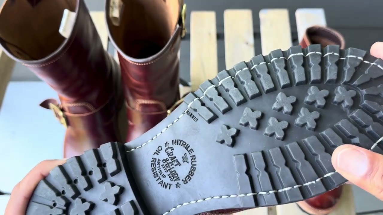 Craft & Glory's Engineer and Ghurka Boots - Break-in UPDATE AND BELT Showcase