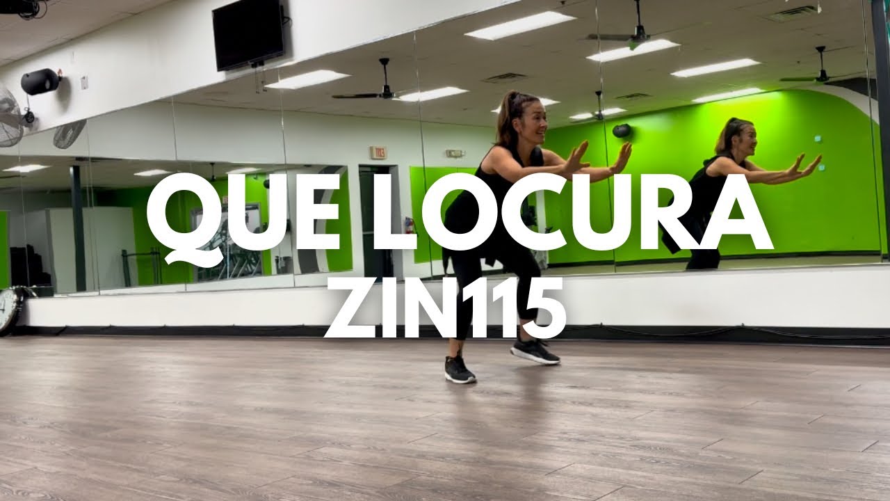 QUE LOCURA (MERENGUE) - ZIN VOLUME 115 -  ZUMBA - DANCE WORKOUT - COREOGRAFIA