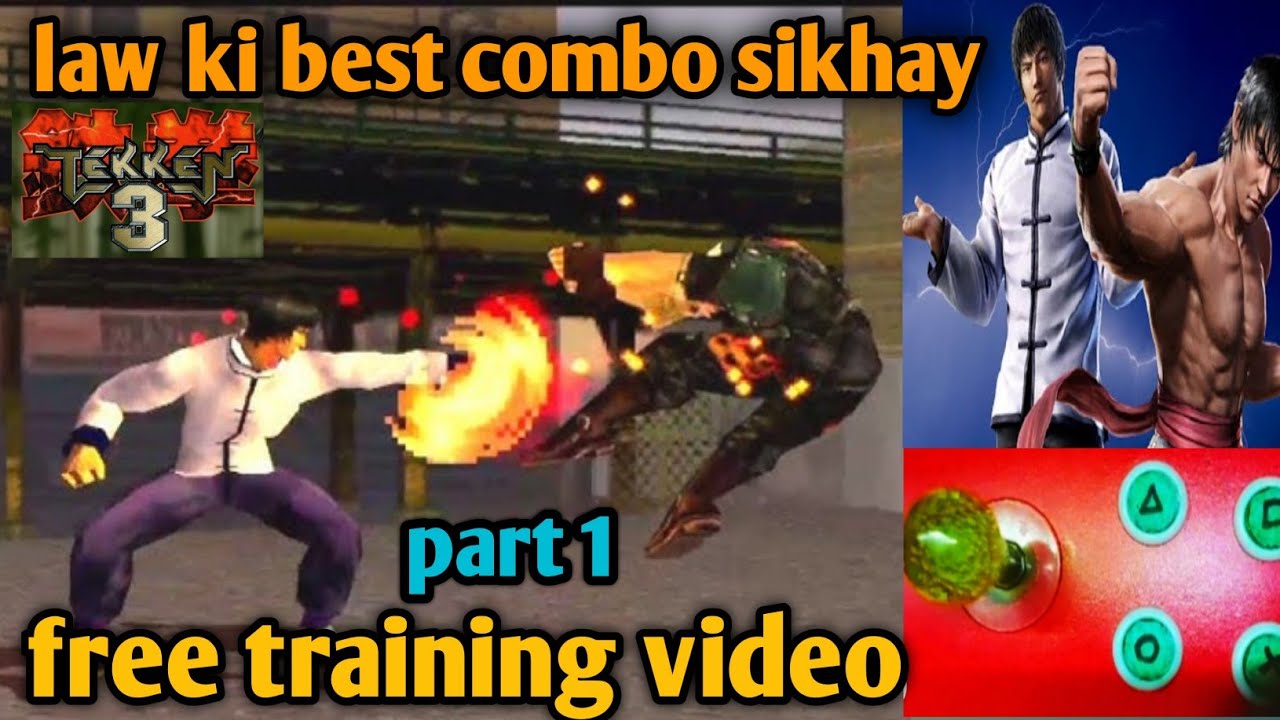 tekken 3 law combo😱 law ki combo sikhne ka asan tarika 🎮 meta gaming pro 