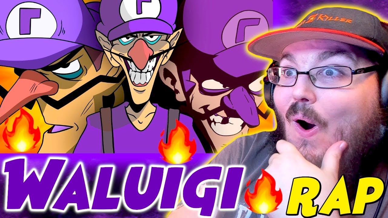 🎵 WALUIGI VS SMASH BROS BATTLE RAP TRILOGY - REMASTERED 🎵 REACTION!!! @mashed 🔥🔥🔥RAP!