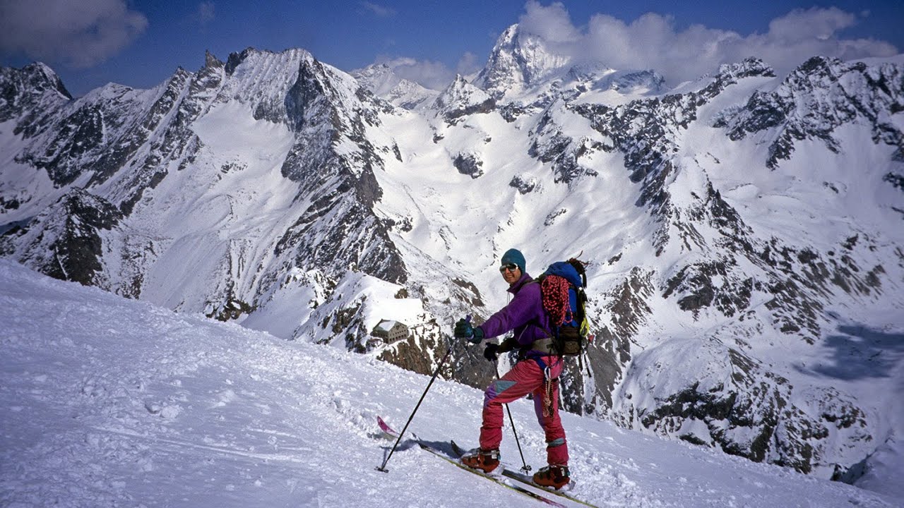 Mit den Ski auf der Haute Route 1996 - von Argentiere nach Zermatt