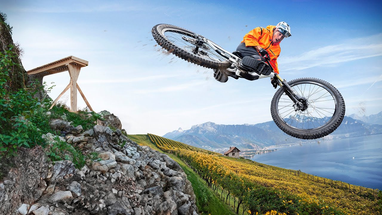 Riding this spot like NO ONE ELSE! | Kriss Kyle visits Lavaux 🇨🇭