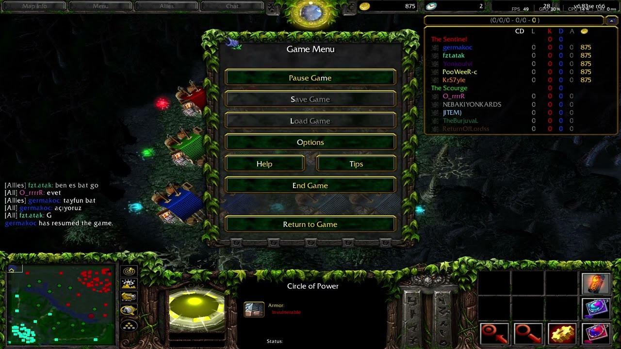 DOTA VİPER .2/9/11 TURNUVA MAÇI