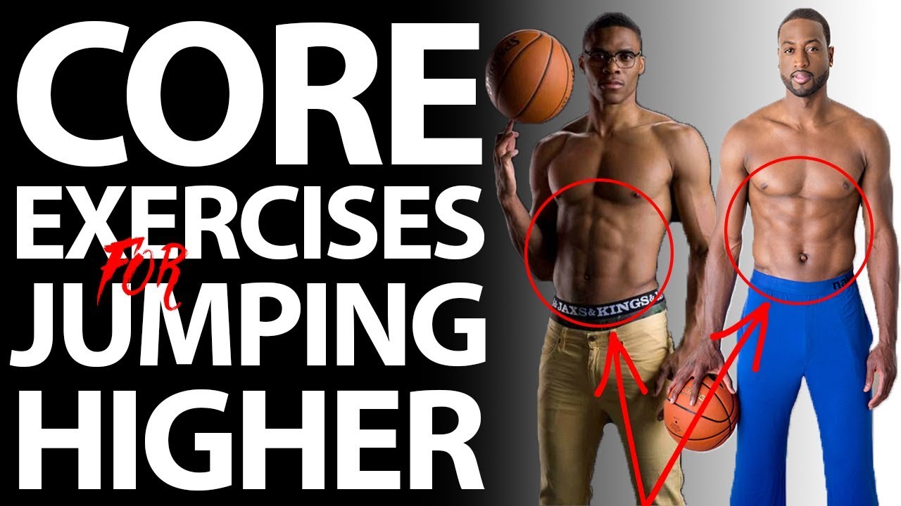 CORE EXERCISES to Increase Your Vertical Jump and Dunk a Basketball