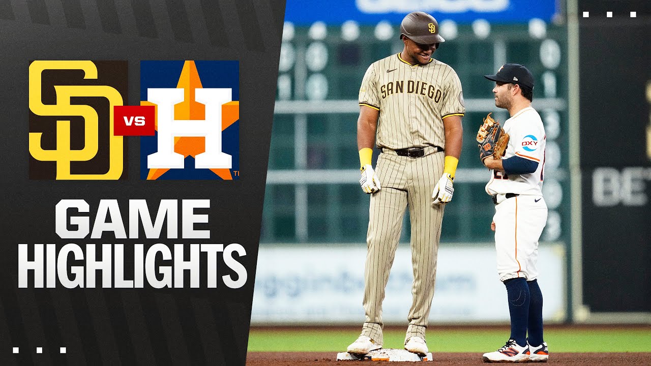 Padres vs. Astros Game Highlights (4/19/25) | MLB Highlights