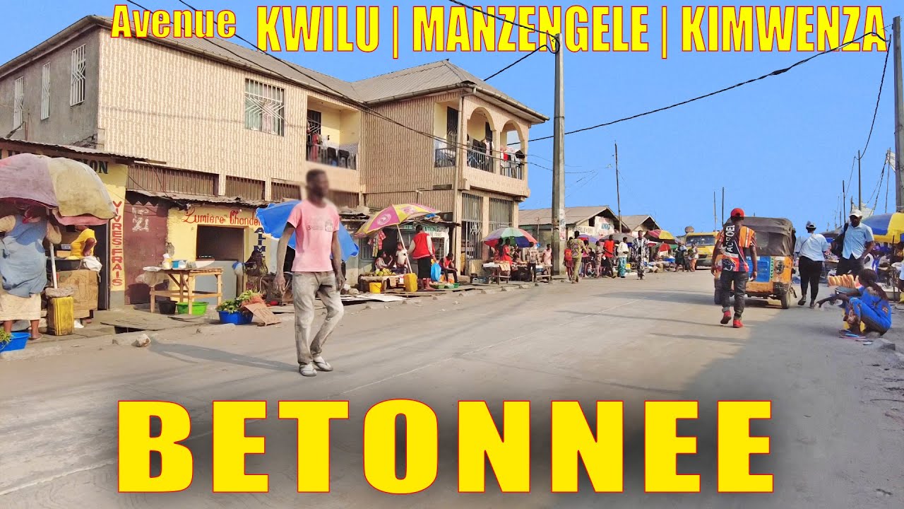 BETONNAGE Avenue KWILU | MANZENGELE | KIMWENZA | Commune de Maka|a | Kinshasa-Rdc