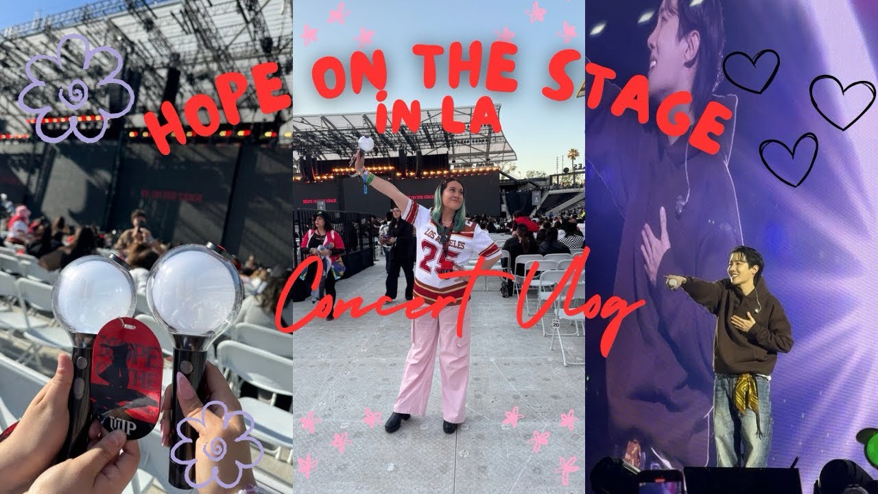 J-HOPE ‘HOPE ON THE STAGE’ CONCERT VLOG DAY1❤️‍🔥{04.04.25} #jhope #bts #concert