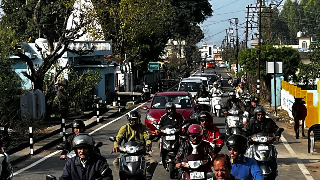 ध्यानाक्रोश रैली चिल्लरखाल से तहसील तक कोटद्वार 
