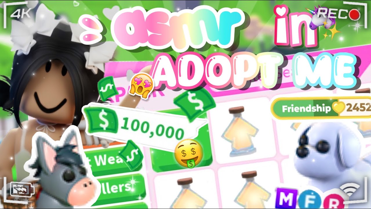 Геймплей ASMR adopt me - торговля + гринд - !! :: ⋆｡‧˚ʚ dearly dea ɞ˚‧｡⋆
