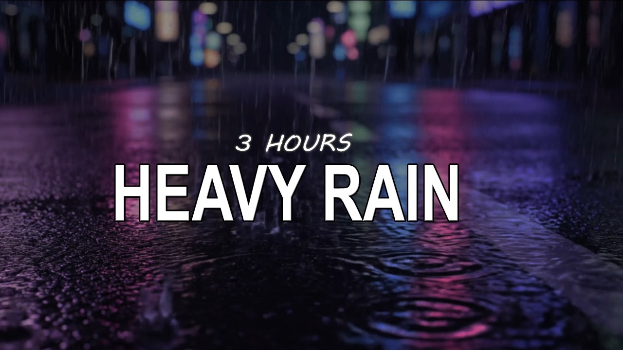 Rain Sounds 🌧️ Deep Sleep & Relaxation - 3 Hours