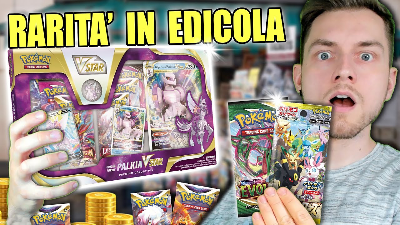 CERCO COLLEZIONI e BUSTINE Pokèmon "RARE" nelle EDICOLE...Il risultato è ASSURDO !