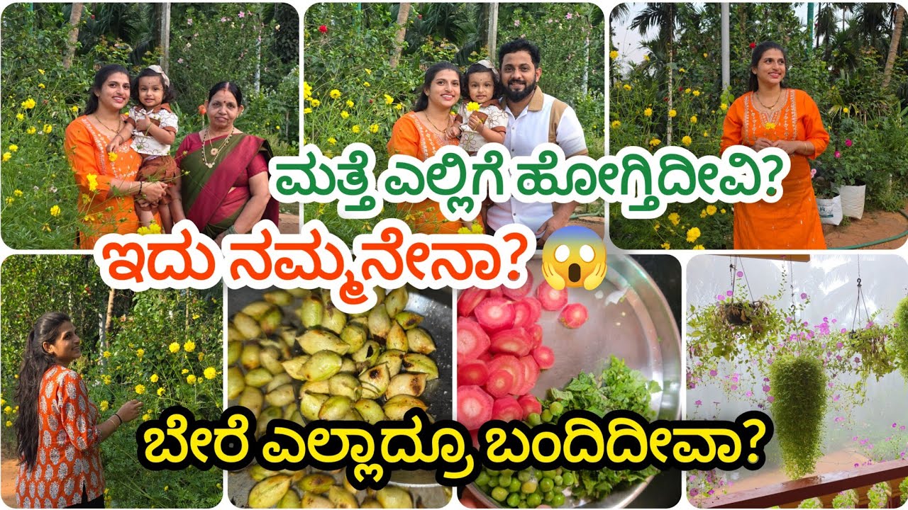 ಟ್ರಿಪ್ ಇಂದ ಬಂದ್ಮೇಲೆ ಮಾಡ್ಬೇಕಾಗಿರೋ ದೊಡ್ಡ ಕೆಲ್ಸ! | ಬೇರೆ ಕಡೆ ಬಂದಿದೀವಿ🤩| ಫಸ್ಟ್ ಟೈಮ್ ಟ್ರೈ ಮಾಡ್ತಿರೋದು |DIML