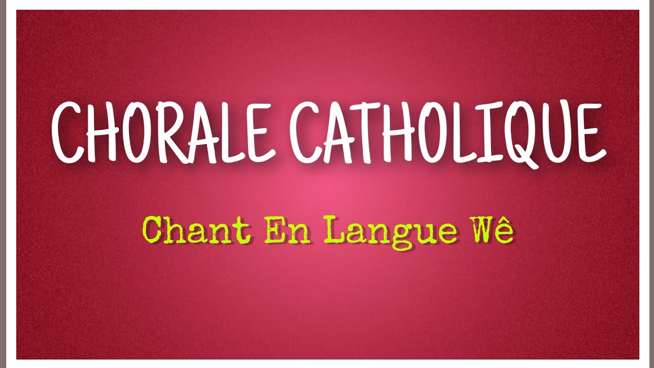 CHORALE CATHOLIQUE (Ayé Jésus Baé)