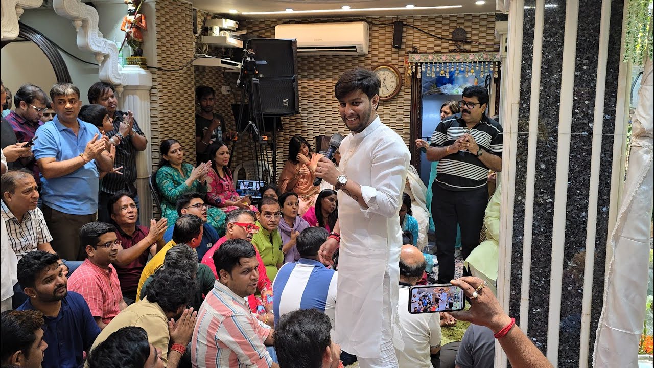 Kamna Siddhi Shyam Darbar Kirtan -May 25 (Anubhav Agarwal) - Nath Main Tharo Ji Tharo | नाथ मैं थारो