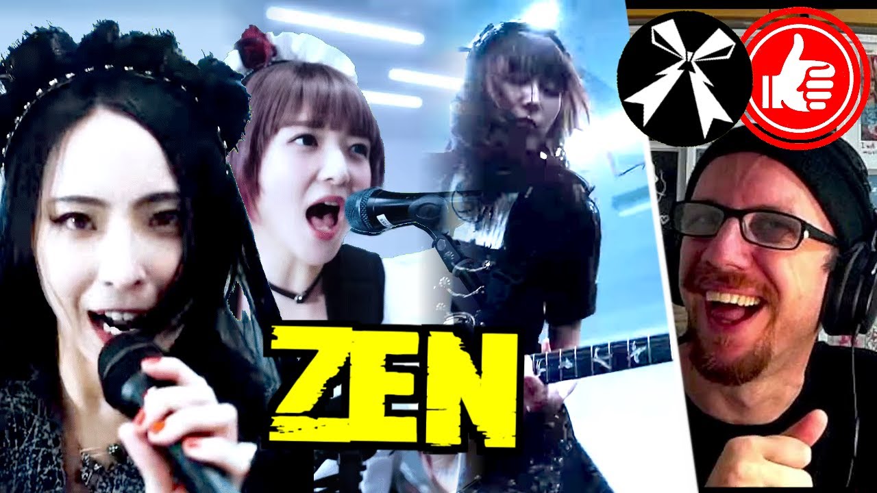 BAND-MAID ☯️「 ZEN 」...reaction to Band Maid screaming in to 2025 with the new single + ZENSHU OP!