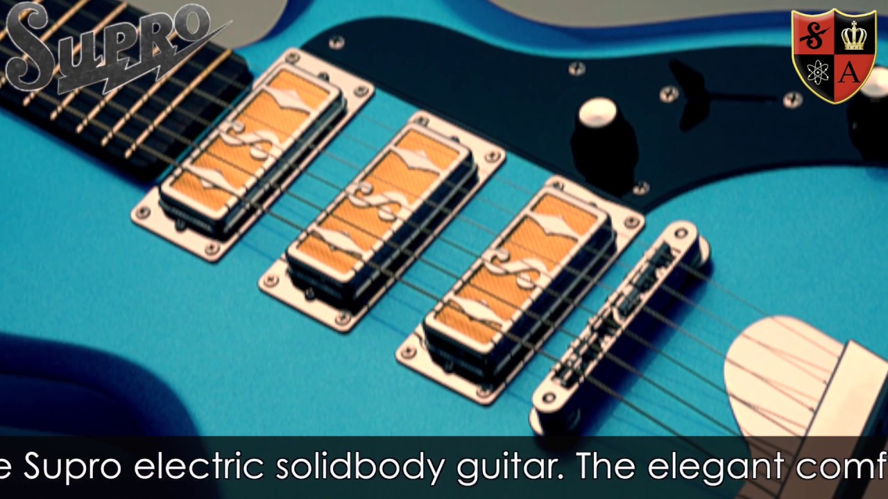 Supro Island Series Hampton Guitar