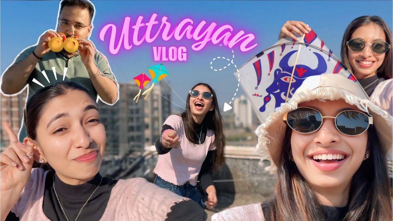 Aaje toh aa patang e badha ne heran kari didha🤣🪁surat uttrayan vlog #gujrati 