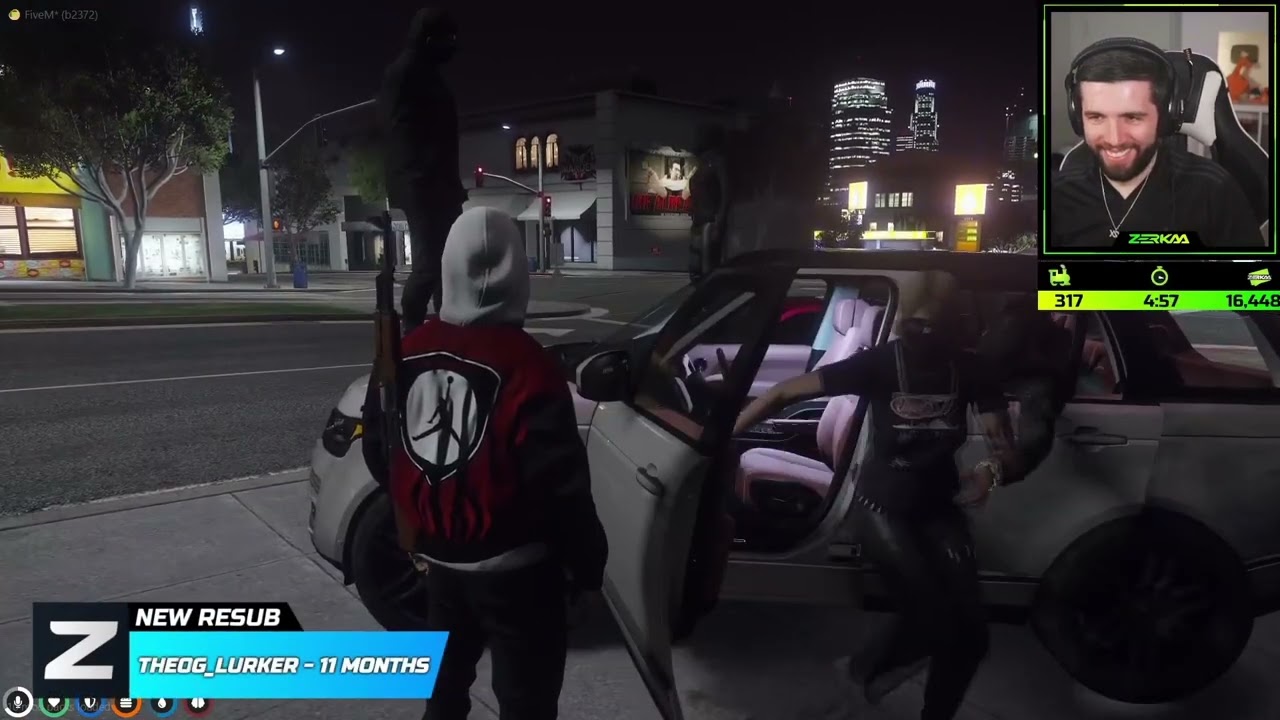 Zerkaa Reacting To Claire Seducer New Song | GTA RP NoPixel 3.1