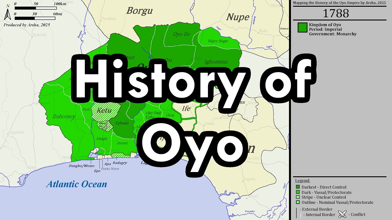 Mapping the History of the Oyo Empire (or, the History of Oyo: Every Year)